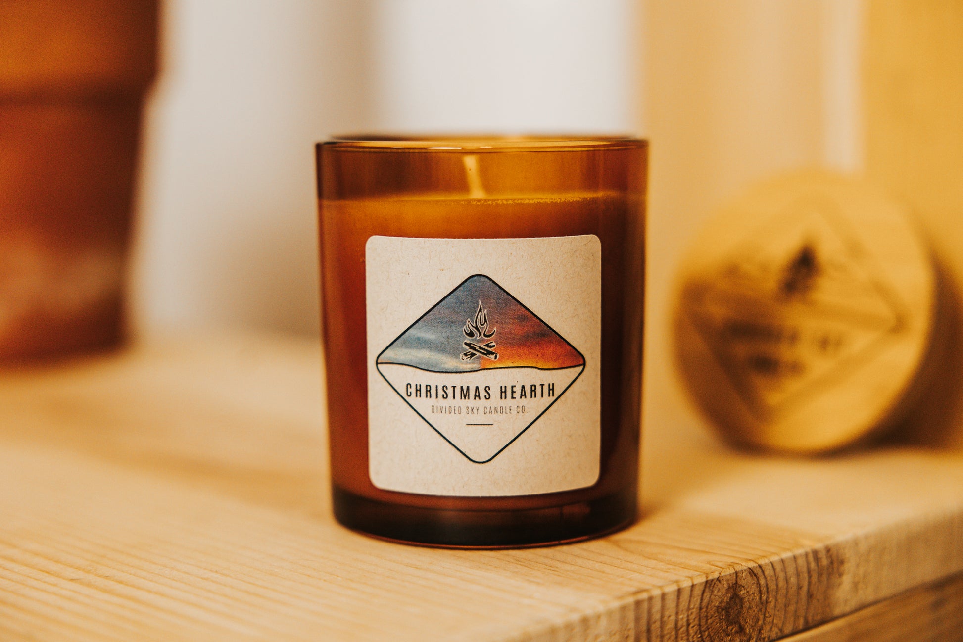 Christmas Hearth Amber